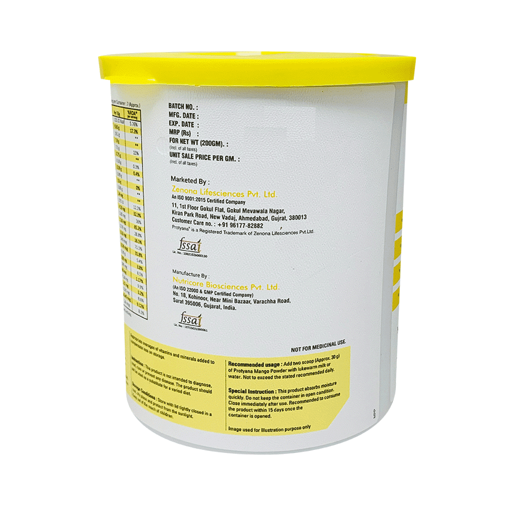 Protyana Protein Powder Mango - Image 3