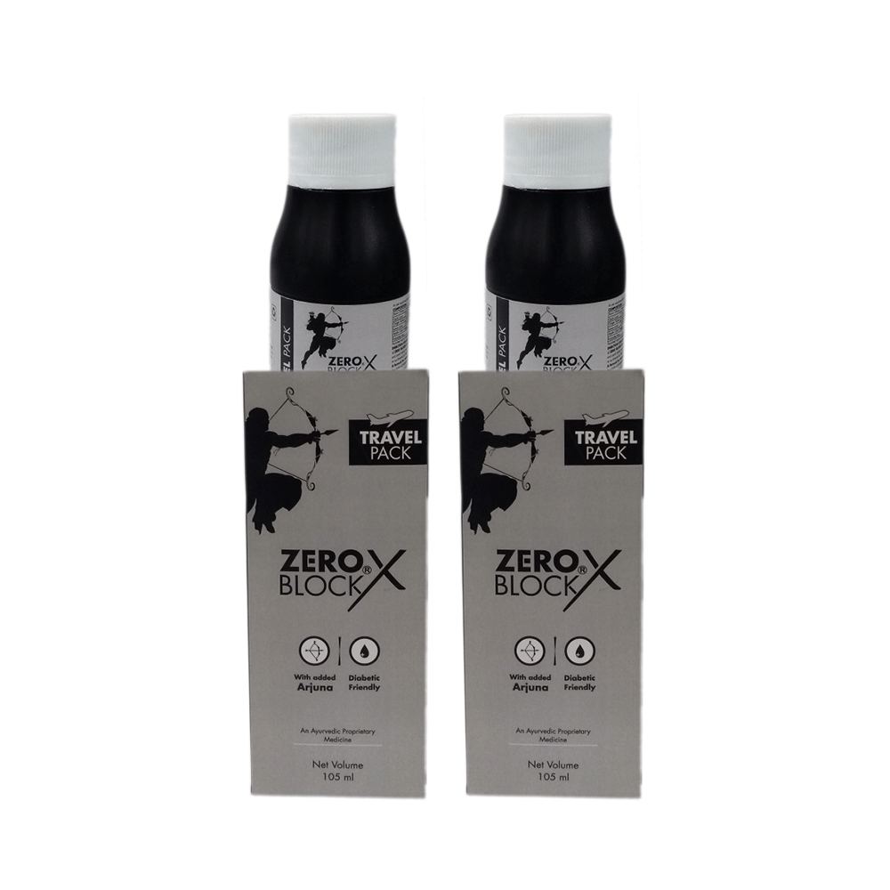 Zero Block X Syrup (105ml Each) Travel Pack - Image 3