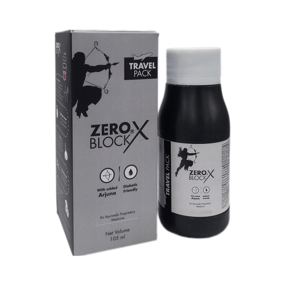 Zero Block X Syrup (105ml Each) Travel Pack - Image 4