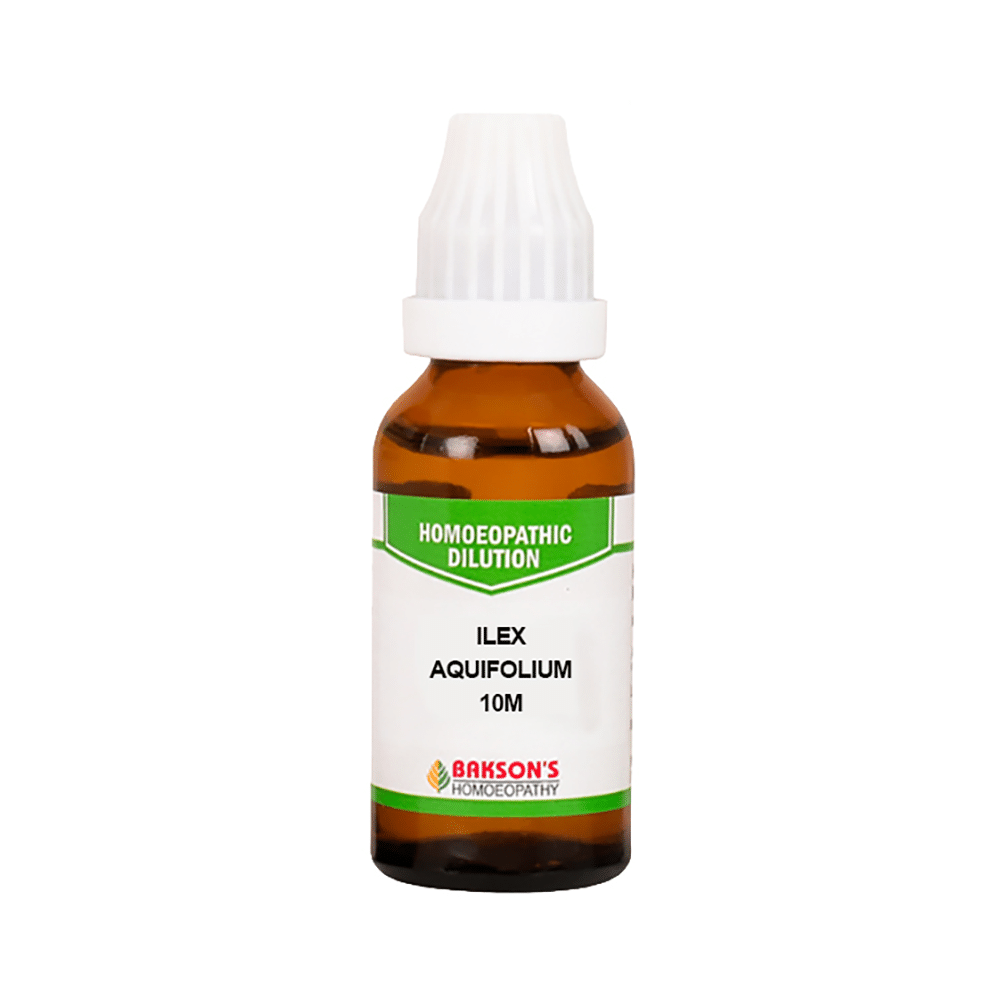 Bakson's Homeopathy Ilex Aquifolium Dilution 10M - Image 2