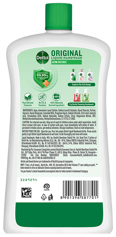 Dettol Original Liquid Handwash - Image 2