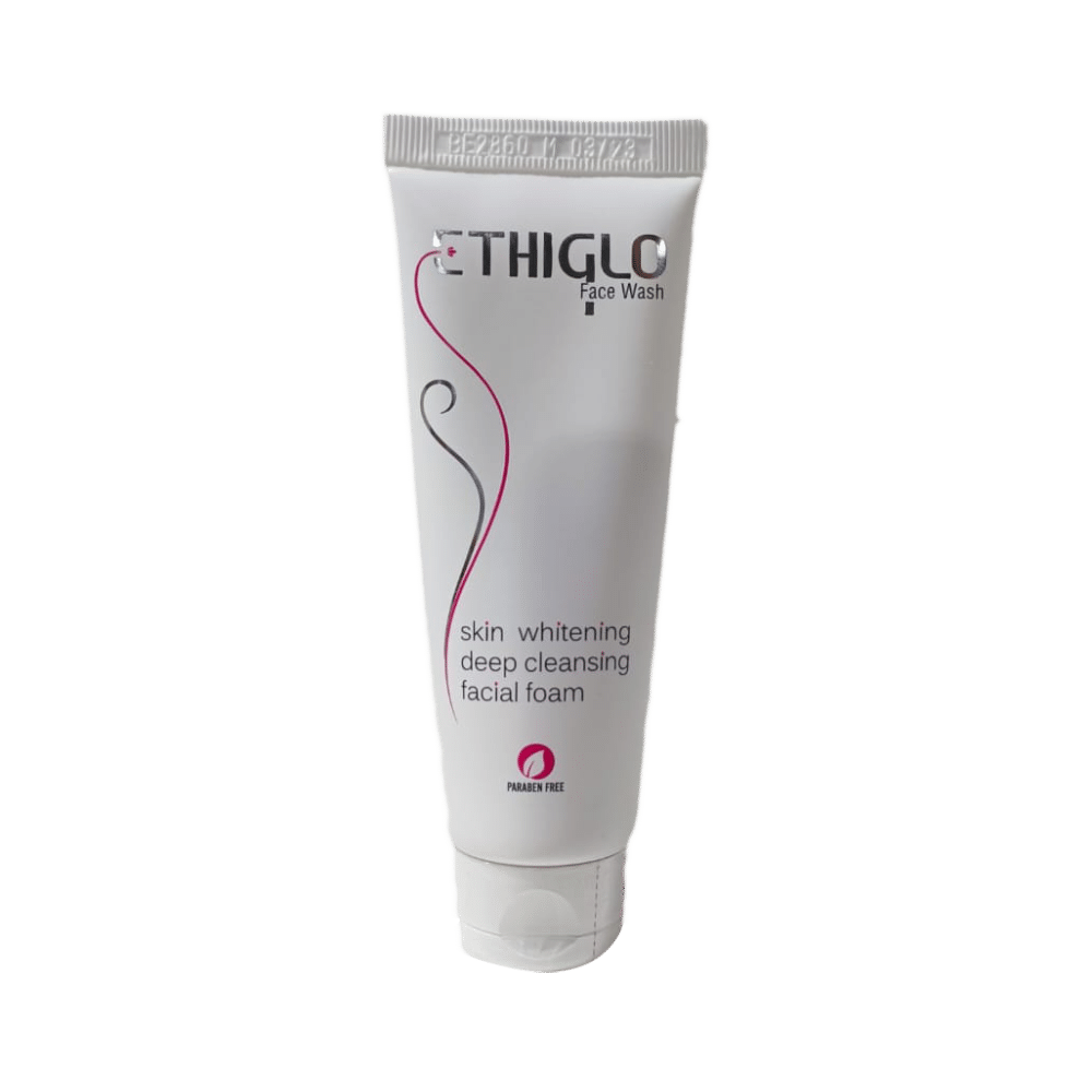 Ethiglo Paraben Free Face Wash | Skin Whitening & Deep Cleansing Facial Foam - Image 3