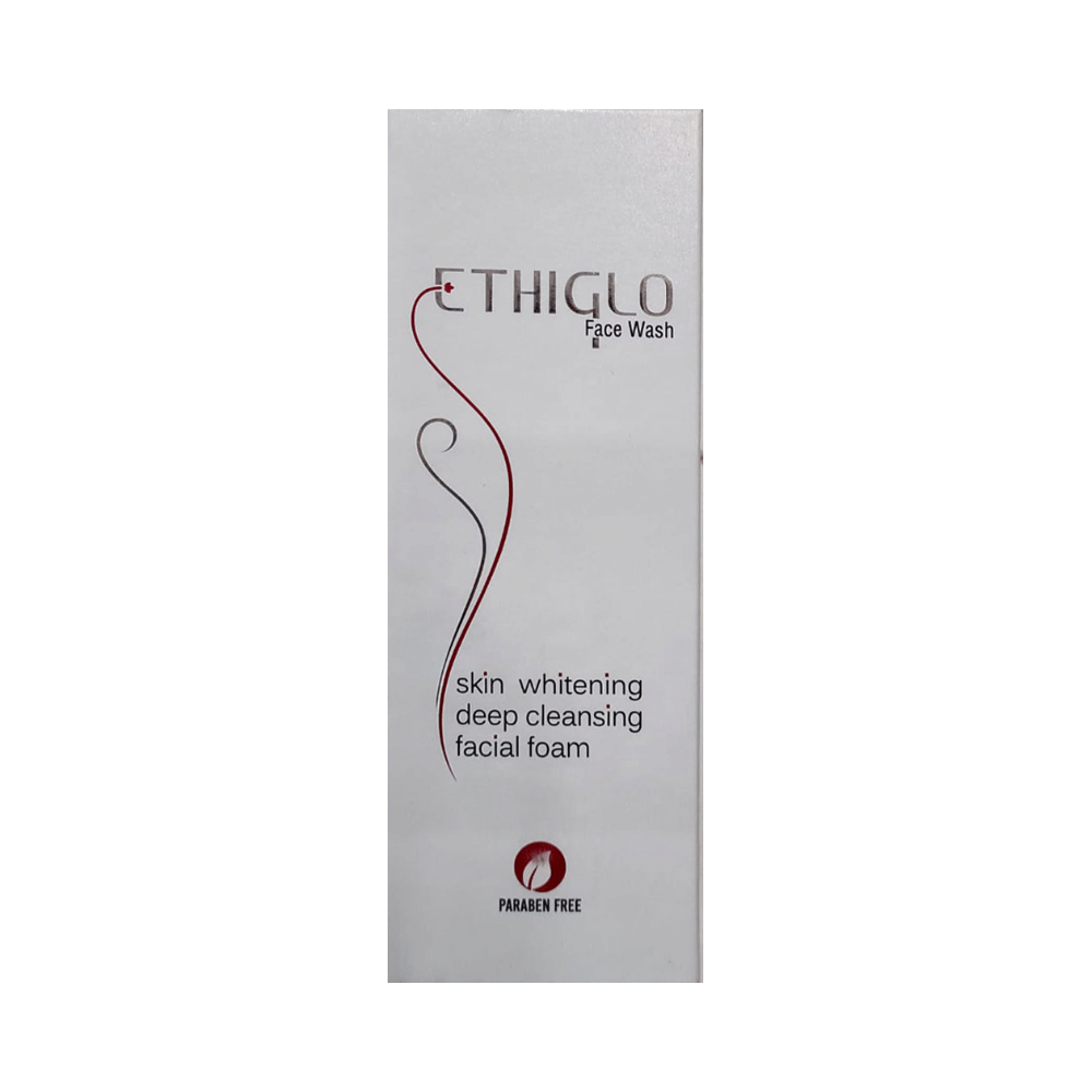 Ethiglo Paraben Free Face Wash | Skin Whitening & Deep Cleansing Facial Foam