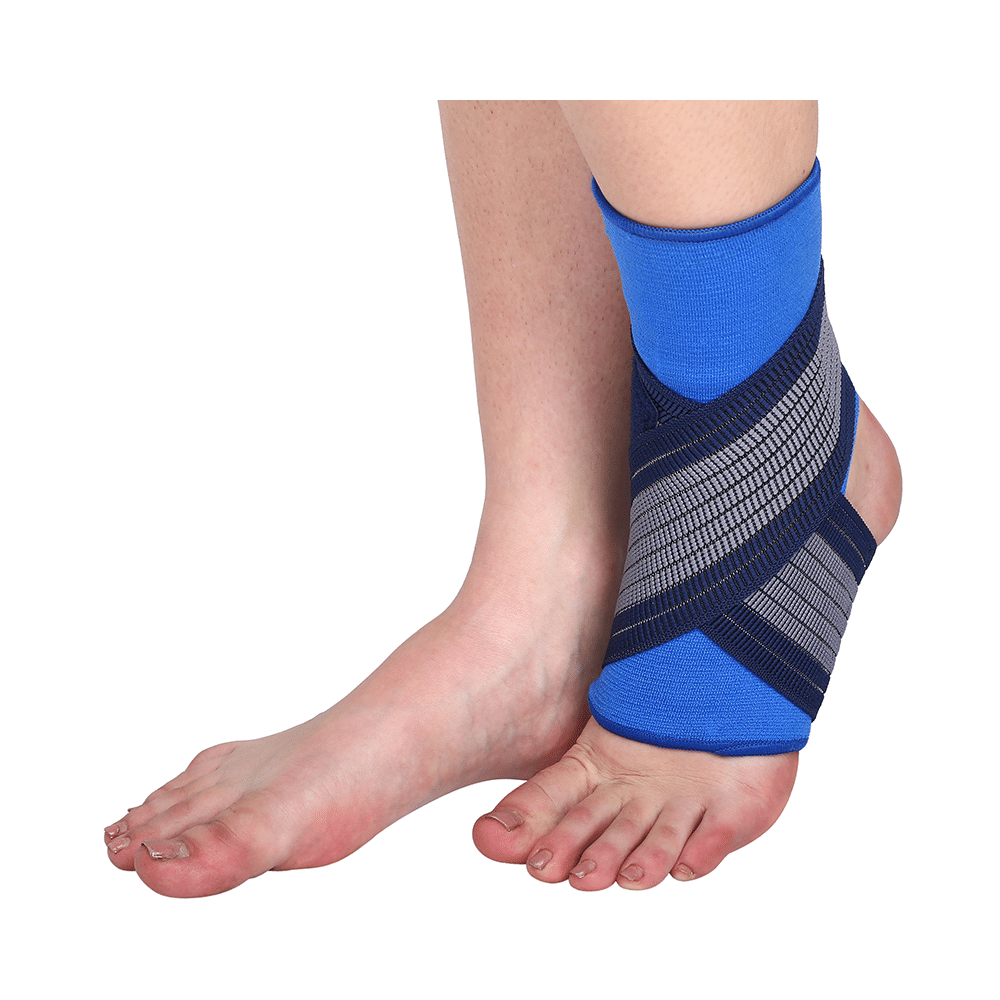Longlife OCT 014 Ankle Grip XL Blue - Image 2