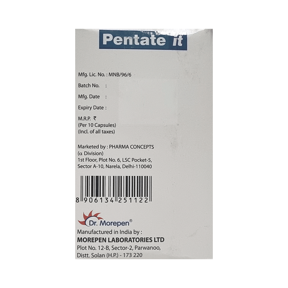 Pentate-IT 40mg/150mg Capsule SR - Image 3