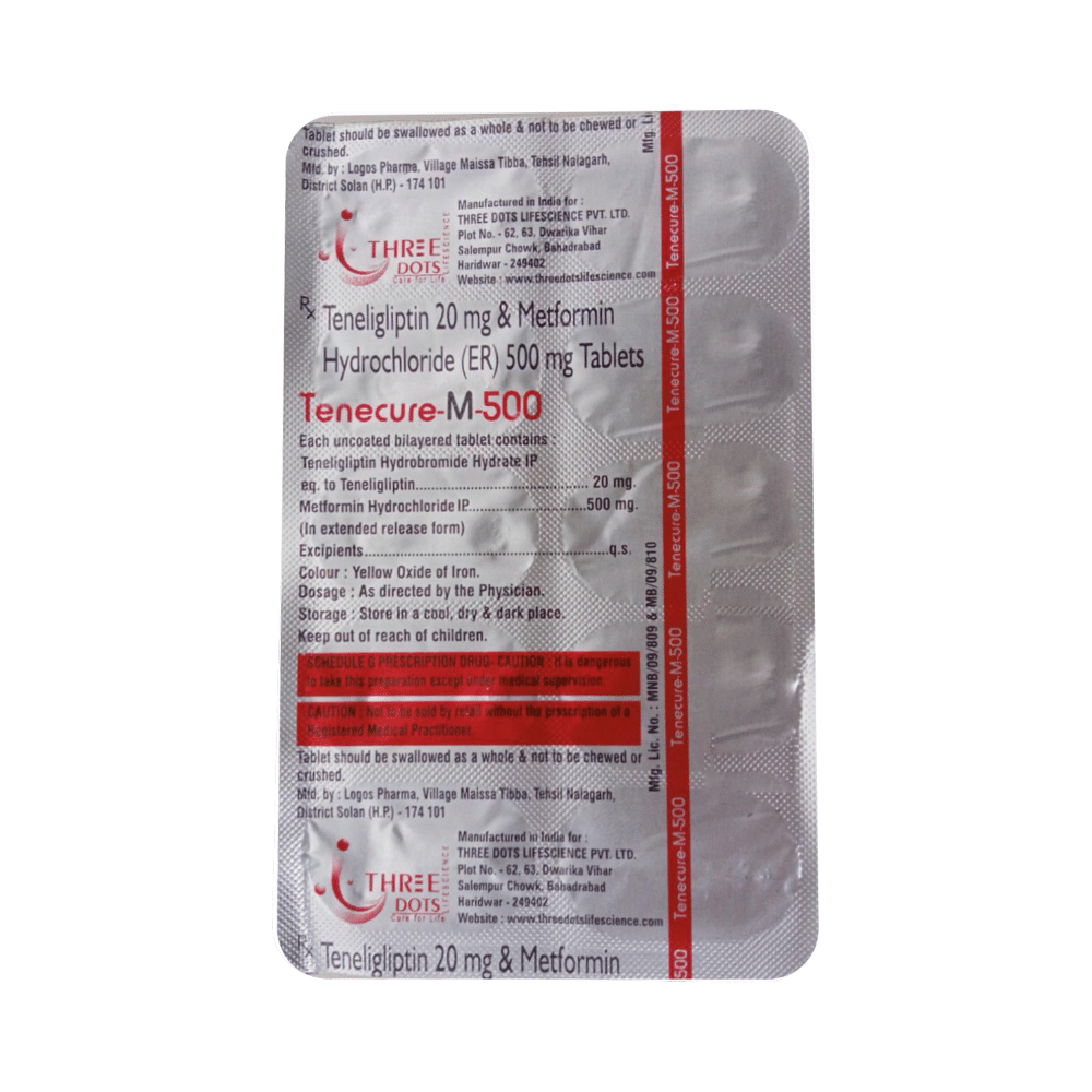 TENCURE-M -500  Tablet ER