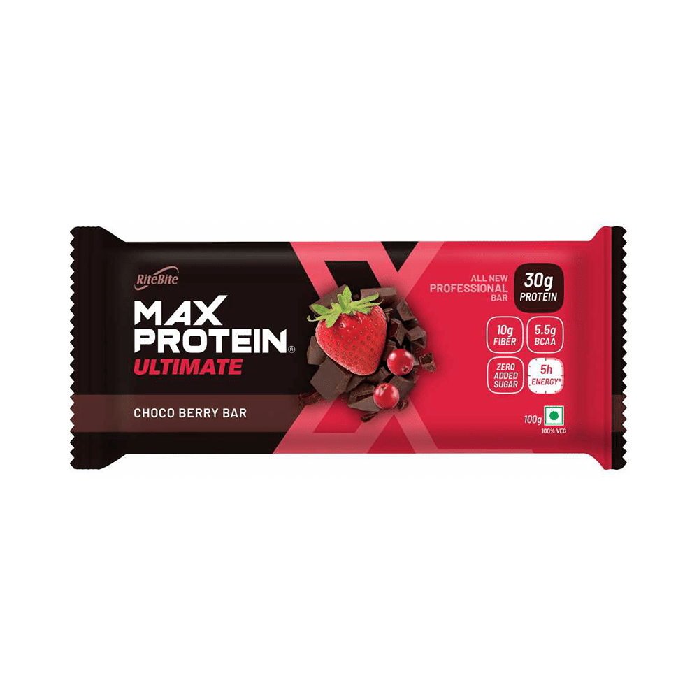 RiteBite Max Protein Ultimate Bar | Flavour Choco Berry - Image 3