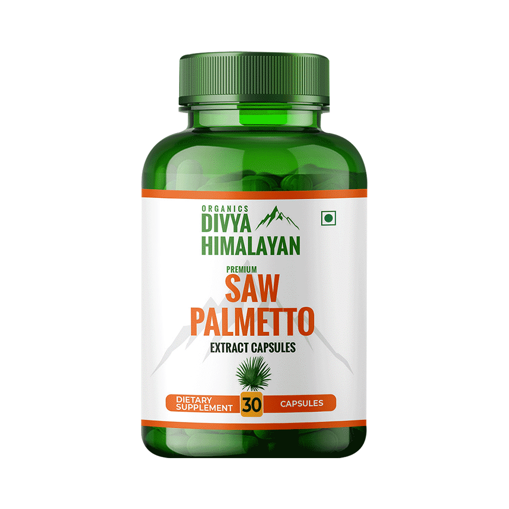 Divya Himalayan Premium Saw Plametto Capsule
