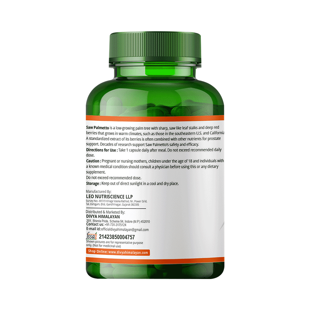 Divya Himalayan Premium Saw Plametto Capsule - Image 2