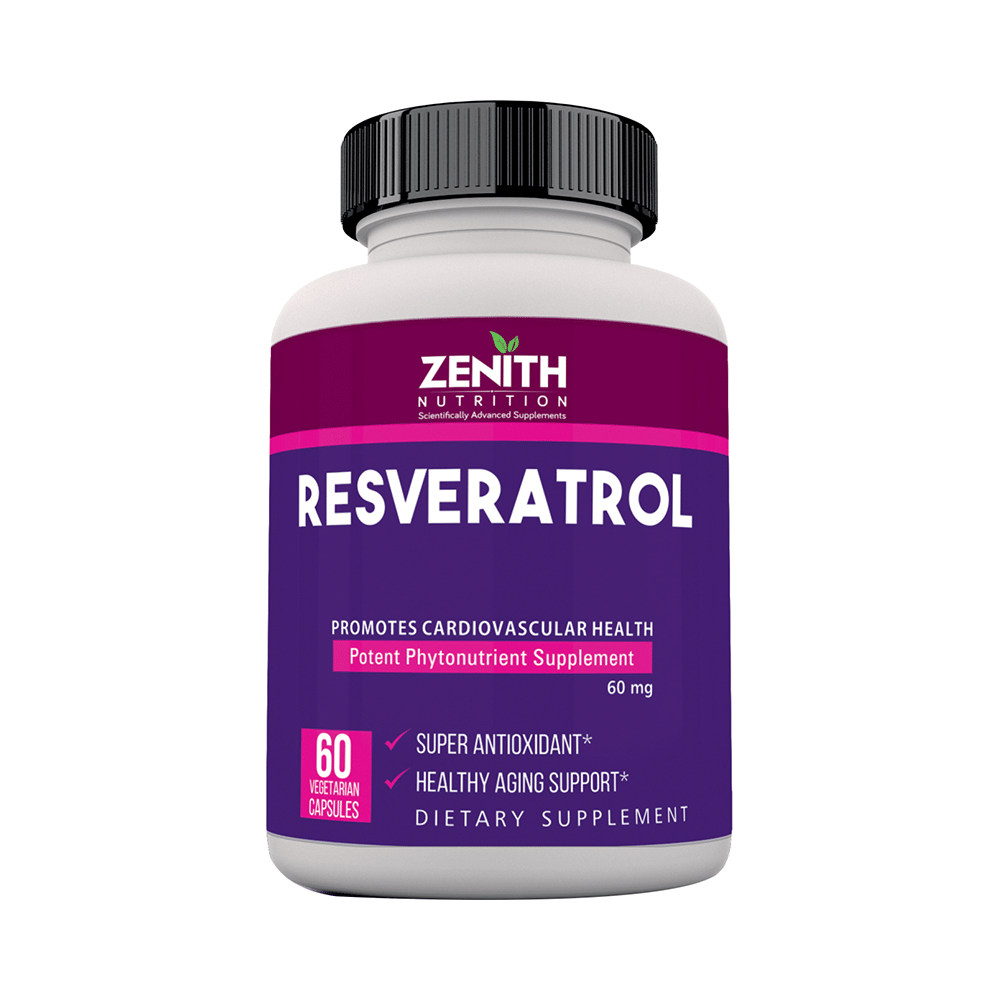 Zenith Nutrition Resveratrol 60mg Capsule - Image 1