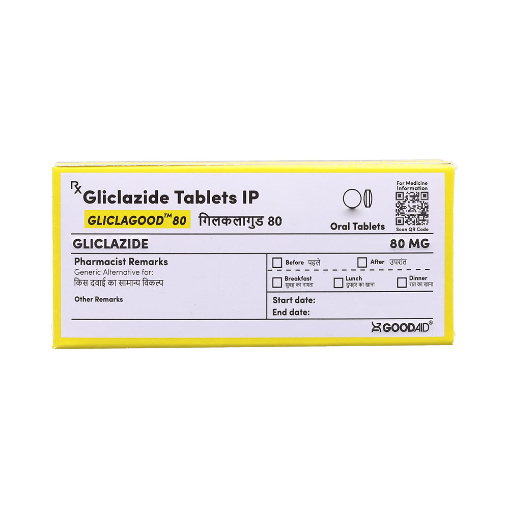 Gliclagood 80 Tablet