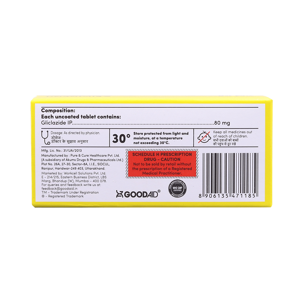 Gliclagood 80 Tablet - Image 2