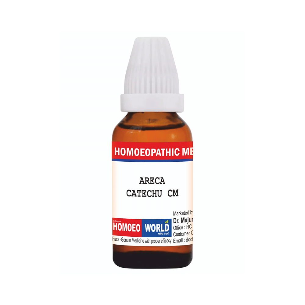 Dr. Majumder Homeo World Areca Catechu Dilution (30 ml Each) CM - Image 1