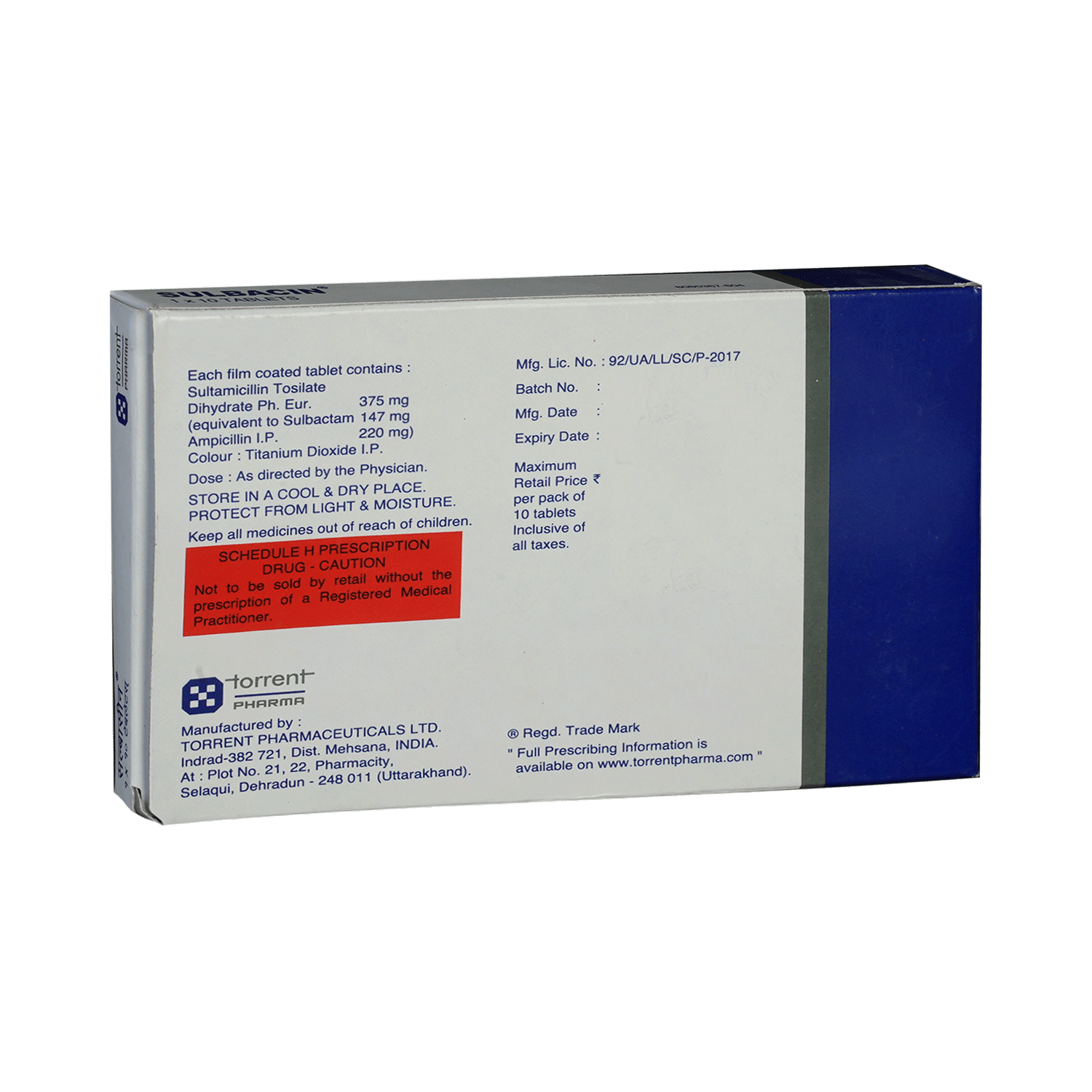 Sulbacin Tablet - Image 3