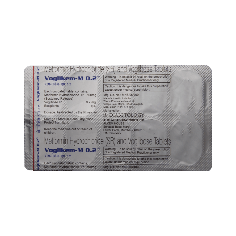 Voglikem-M 0.2 Tablet SR - Image 5