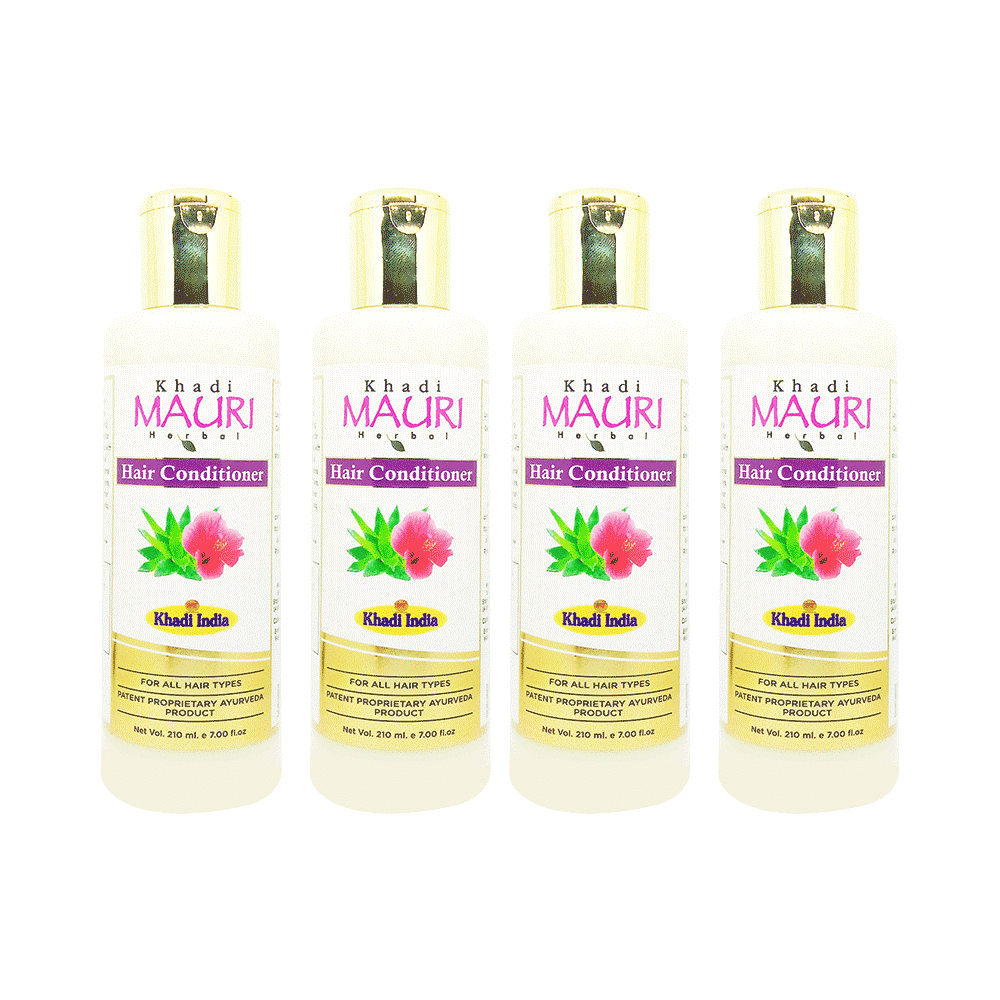 Khadi Mauri Herbal Hair Conditioner (210ml Each) - Image 1