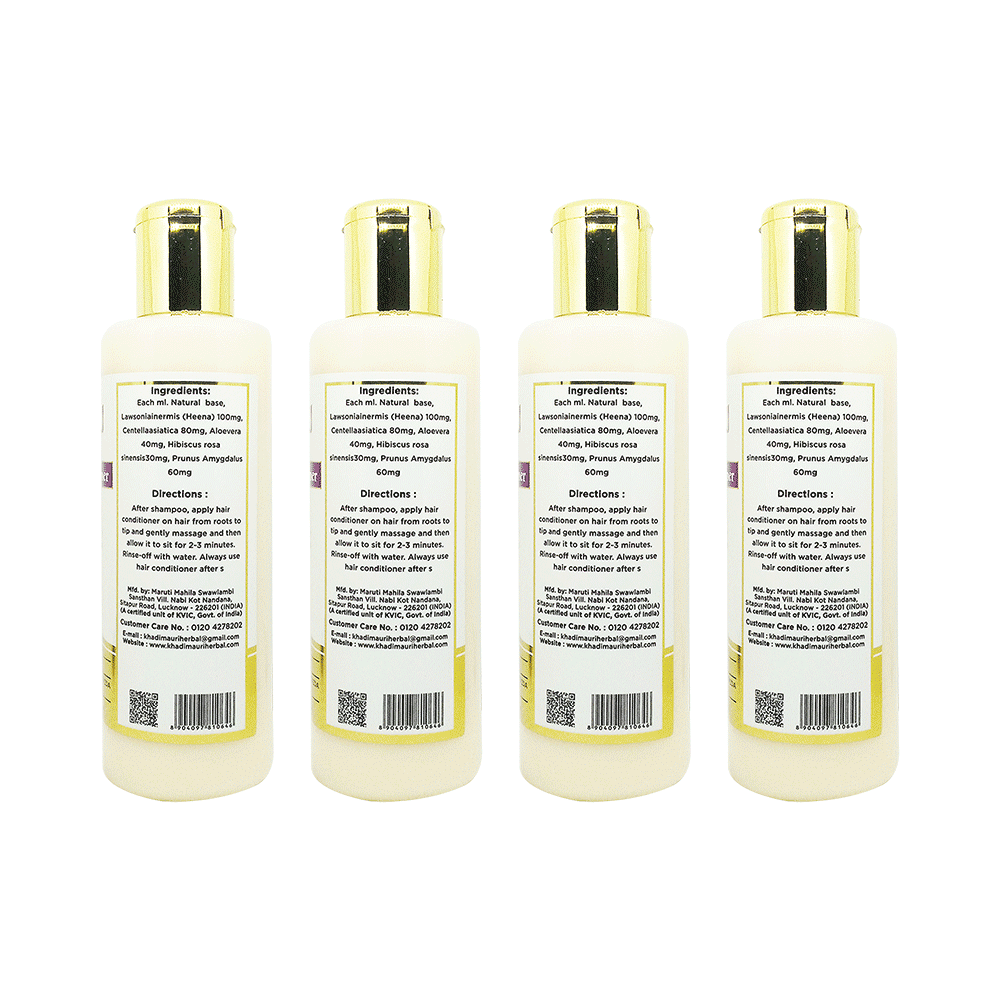 Khadi Mauri Herbal Hair Conditioner (210ml Each) - Image 2
