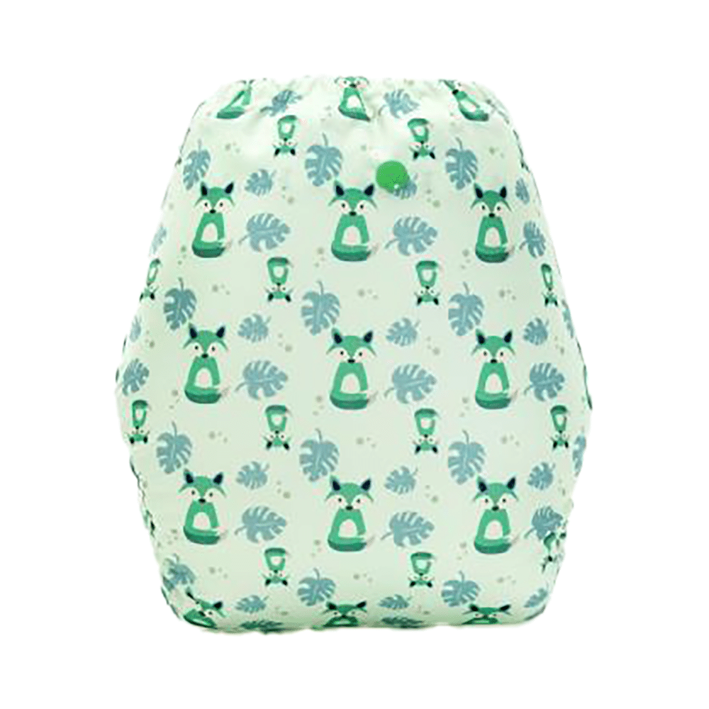 Bumberry Adjustable Reusable Cloth Diaper Cover Without Inserts Fuzzy Fox - Image 3