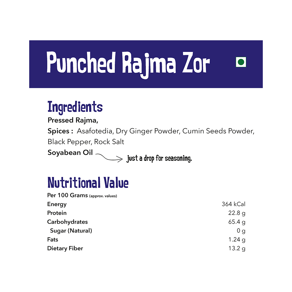 Healthysthan Punched Rajma Roasted Snacks Classic - Image 7