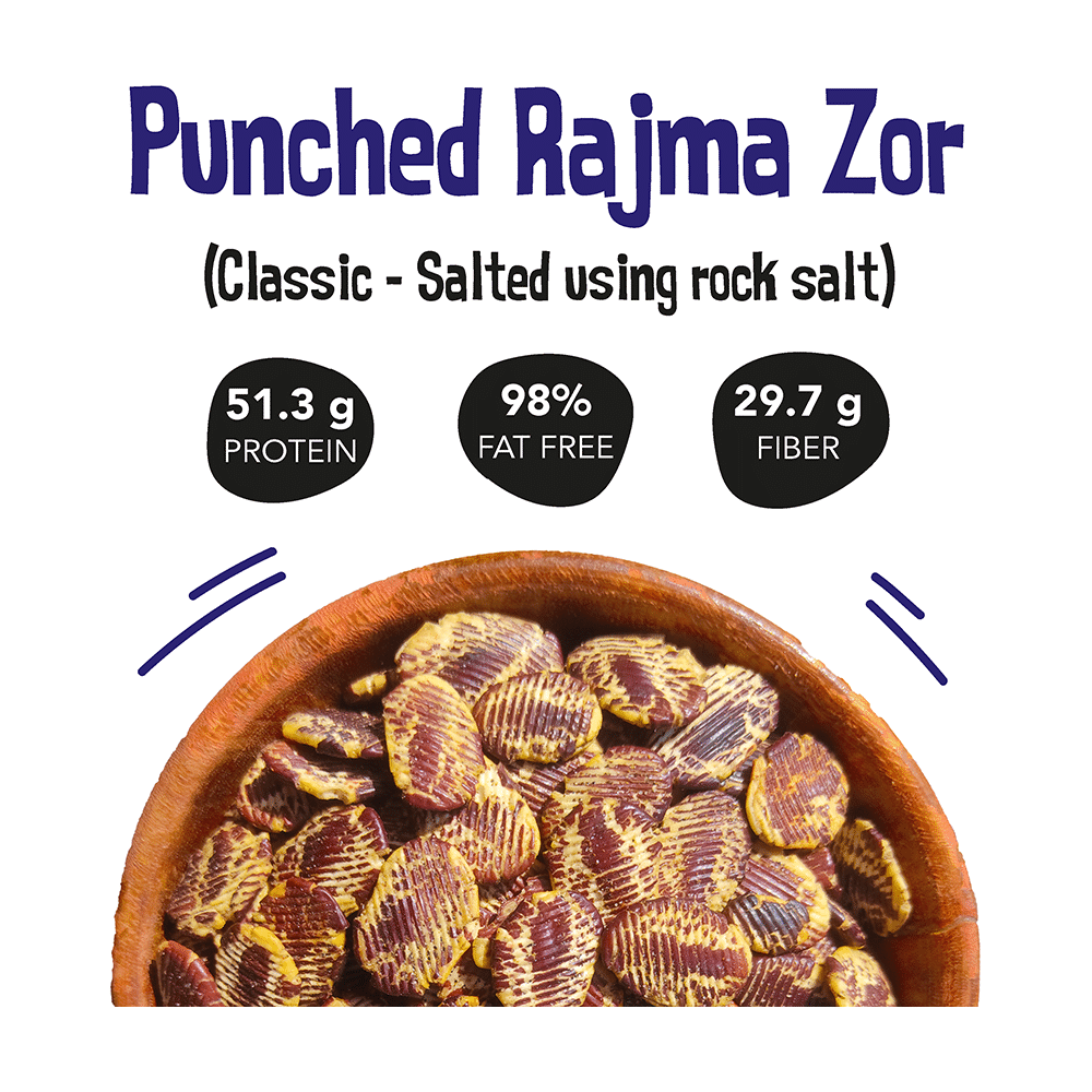 Healthysthan Punched Rajma Roasted Snacks Classic - Image 5