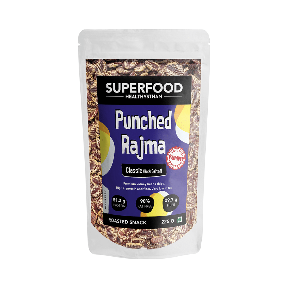 Healthysthan Punched Rajma Roasted Snacks Classic - Image 1