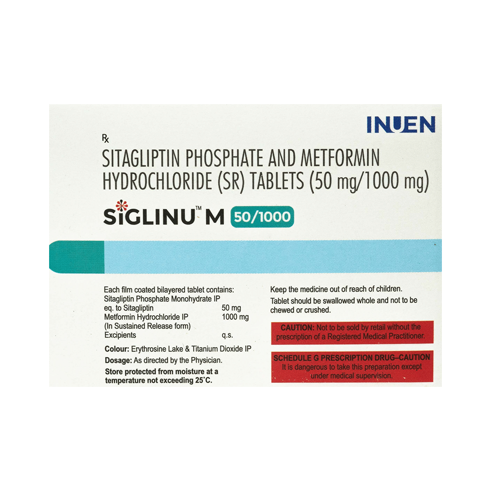 Siglinu M 50/1000 Tablet SR - Image 2