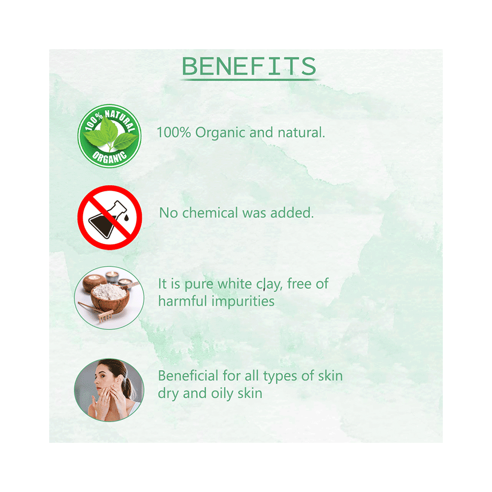Vedic Ayurveda Kaolin Clay Powder (100gm Each) - Image 4