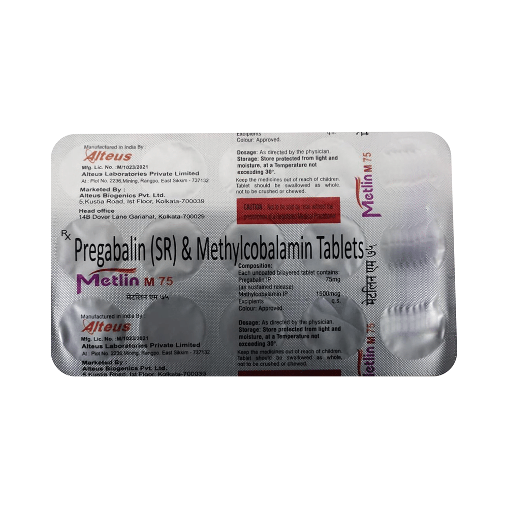 Metlin M 75 Tablet SR - Image 1