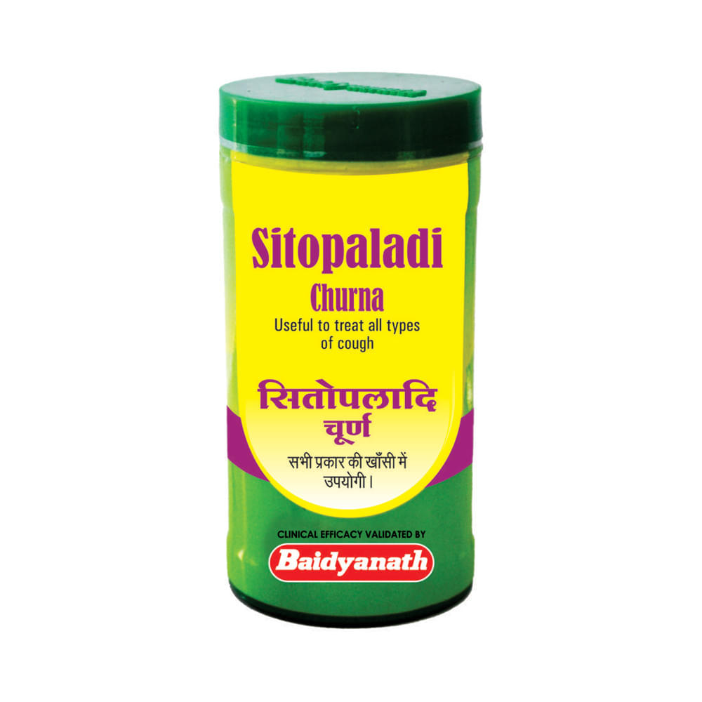 Baidyanath (Nagpur) Sitopaladi Churna for Respiratory Care | Helps Relieve Cough