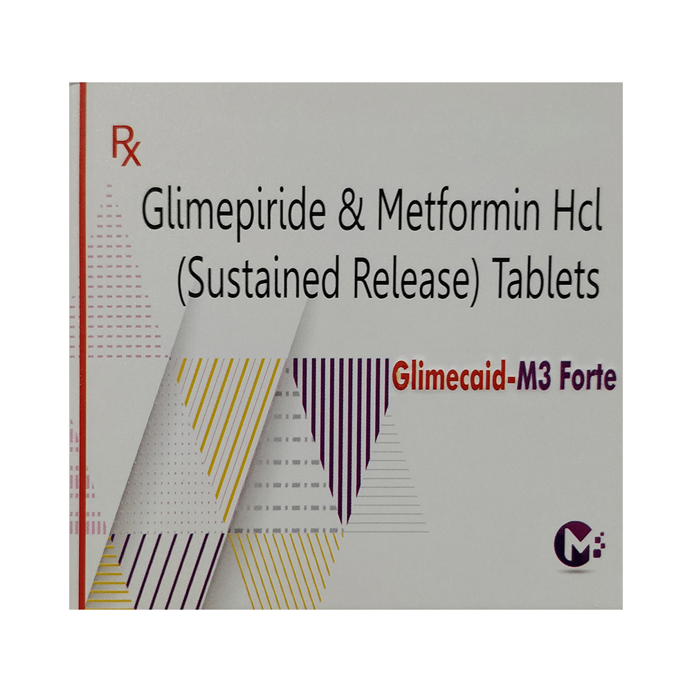 Glimecaid-M 3 Forte Tablet SR - Image 1