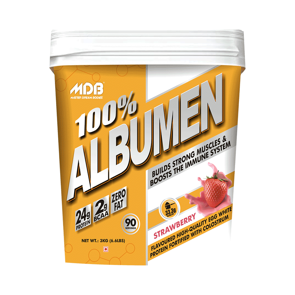 MDB Master Dream Bodies 100% Albumen Strawberry