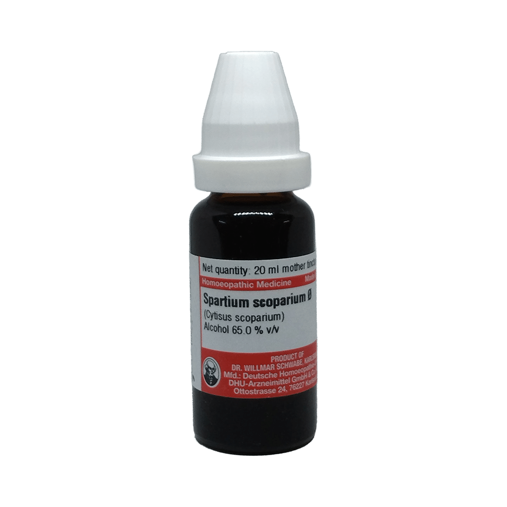 Dr Willmar Schwabe Germany Spartium Scoparium  Mother Tincture Q