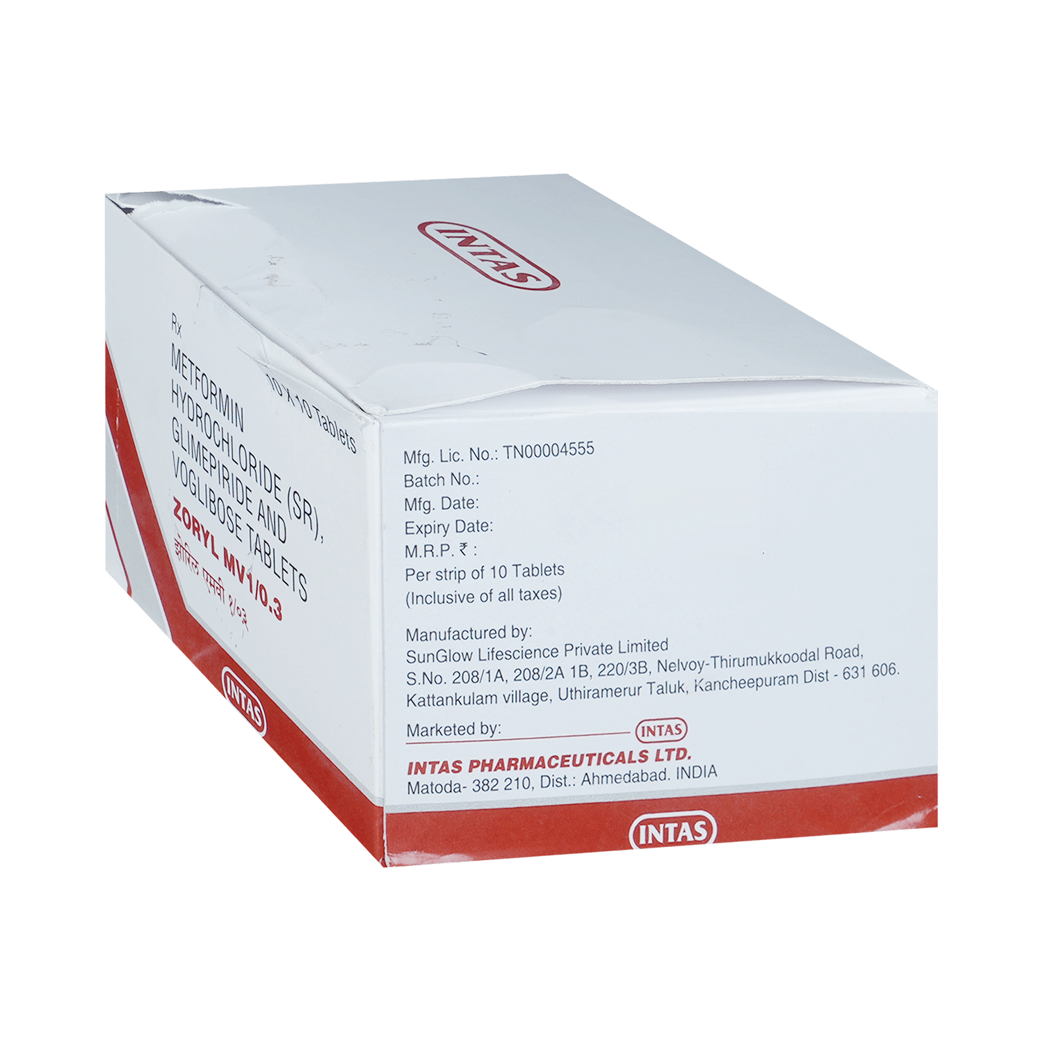 Zoryl MV 1/0.3 Tablet SR - Image 4