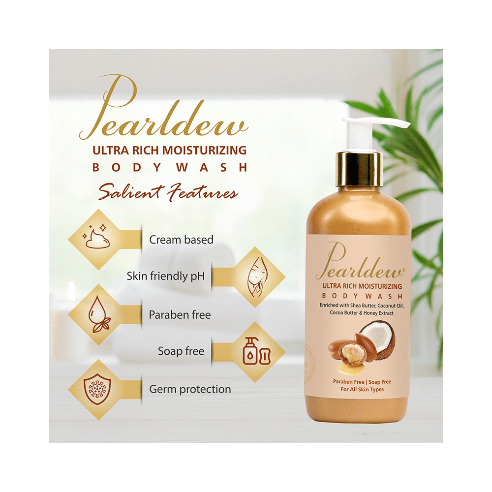 Pearldew Ultra Rich Moisturizing Body Wash (300ml Each) - Image 7
