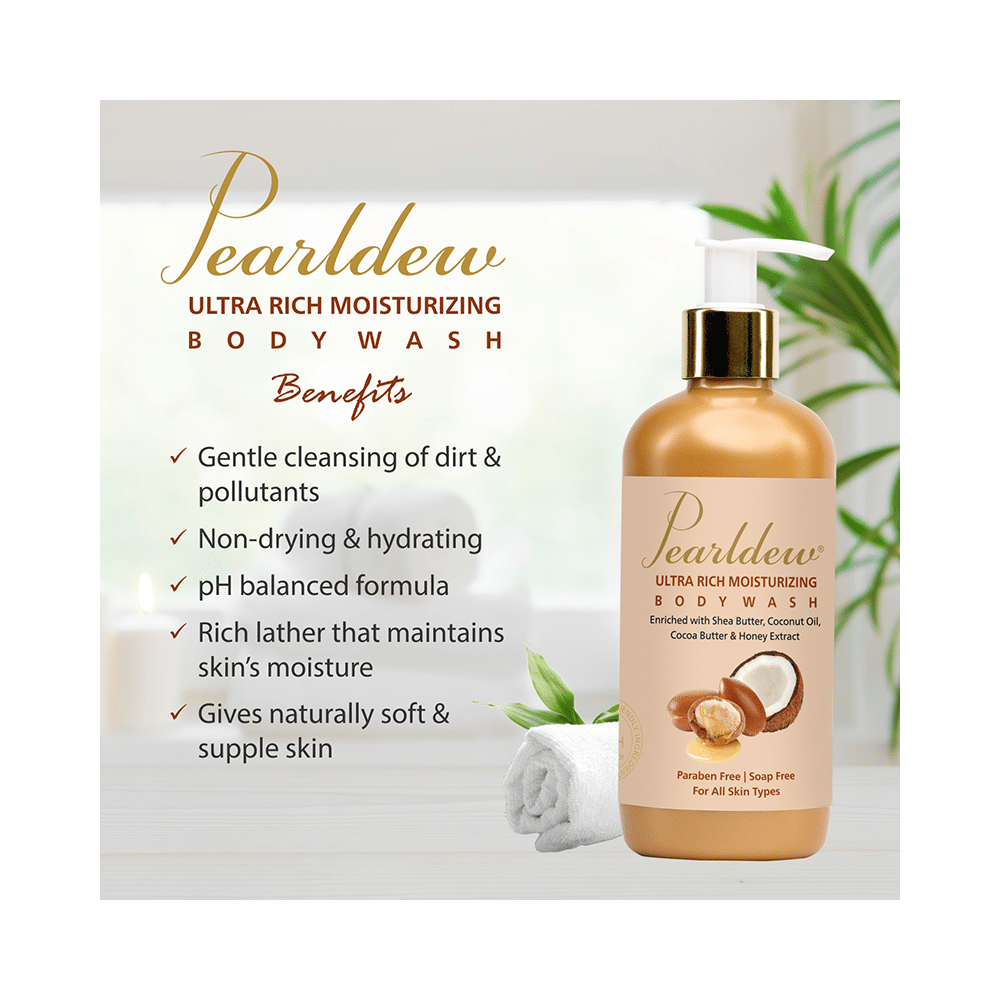 Pearldew Ultra Rich Moisturizing Body Wash (300ml Each) - Image 6