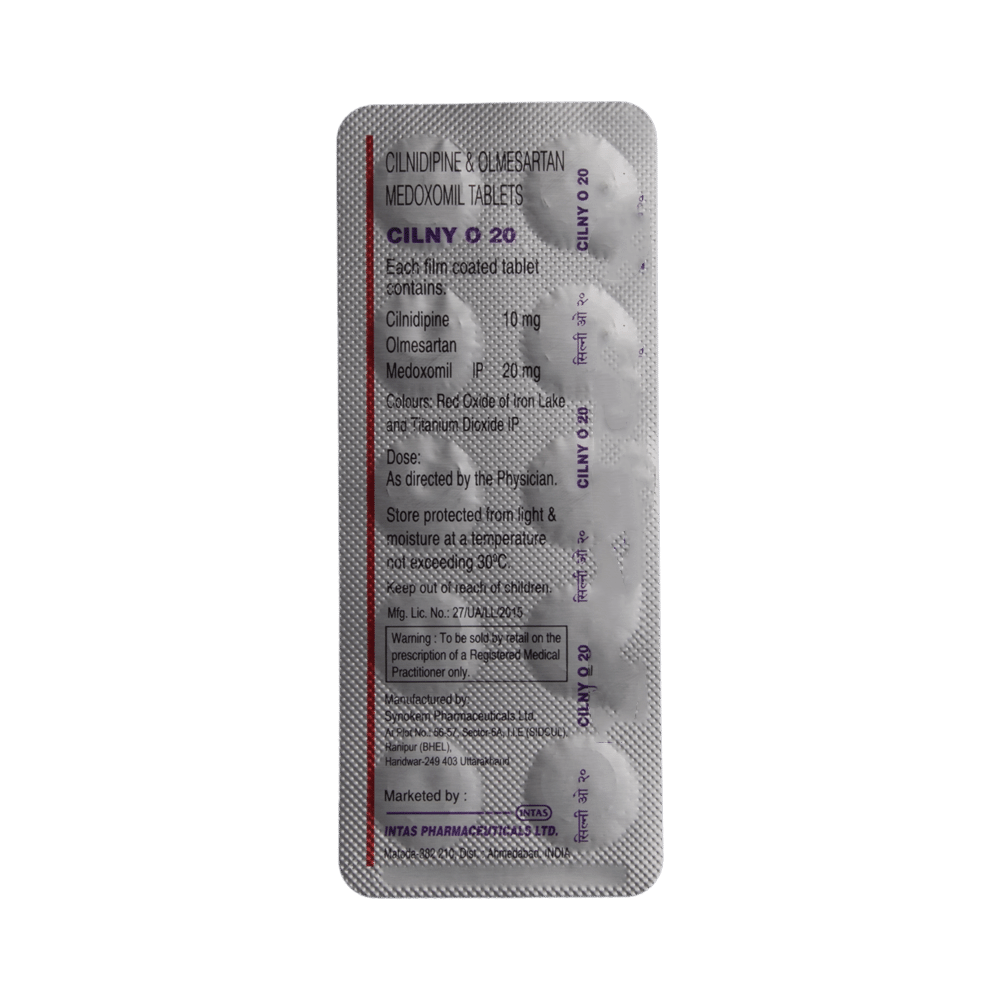 Cilny O 20 Tablet - Image 5