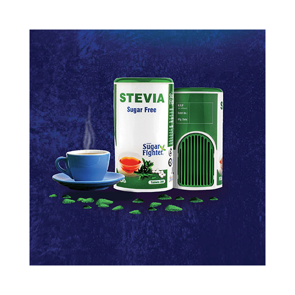 Sugar Fighter Combo Pack of Stevia Sugar Free Powder 100gm and Stevia Sugar Free 200 Tablet - Image 11