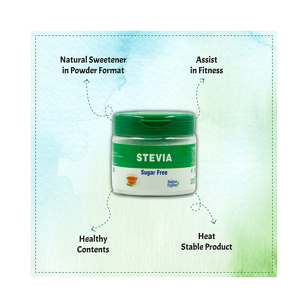 Sugar Fighter Combo Pack of Stevia Sugar Free Powder 100gm and Stevia Sugar Free 200 Tablet - Image 6