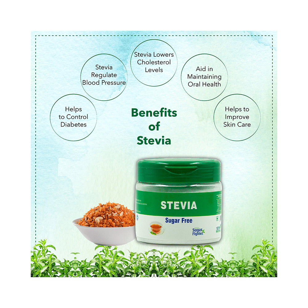 Sugar Fighter Combo Pack of Stevia Sugar Free Powder 100gm and Stevia Sugar Free 200 Tablet - Image 14