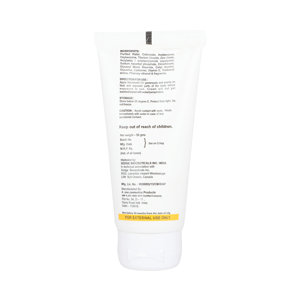 Navishield UV Cream SPF 50+ - Image 3