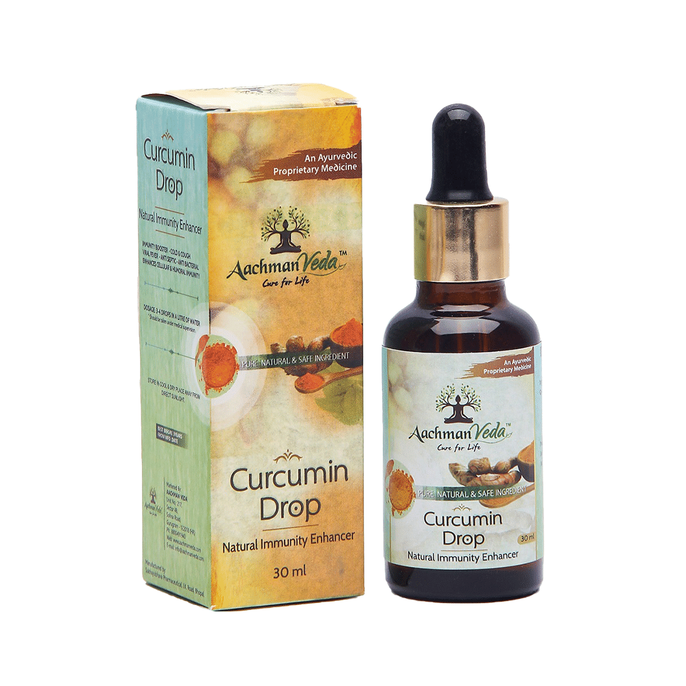 Aachman Veda B-Trim Capsule with Aachman Veda Curcumin Drop 30ml Free - Image 3