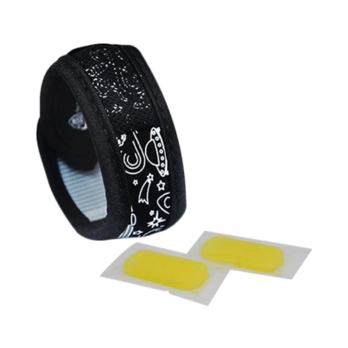 Safe-O-Kid Space Anti-Mosquito Band with 2 Refills and Free 6 Anti Mosquito Patches / Stickers