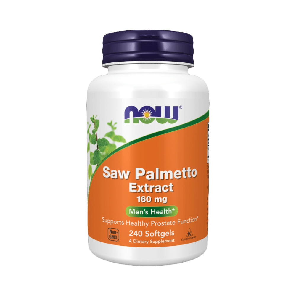 Now Saw Palmetto Extract Softgels