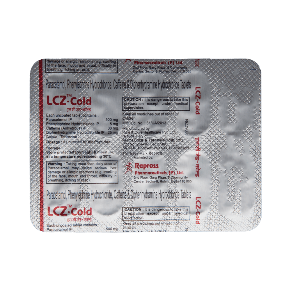 LCZ-Cold Tablet - Image 5