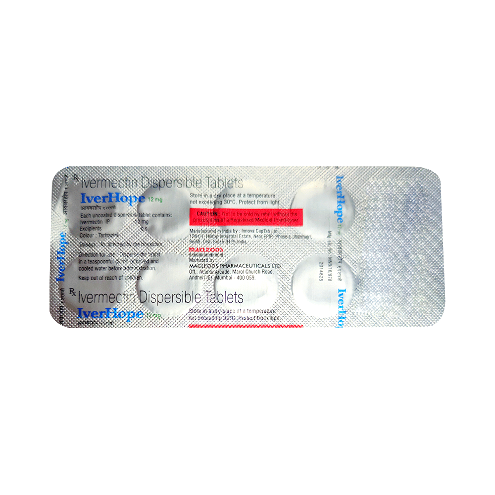 Iverhope 12mg Tablet DT - Image 4