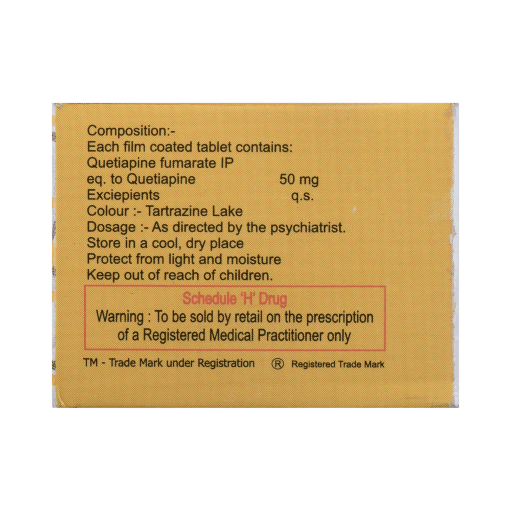 Quetigress 50 Tablet - Image 3