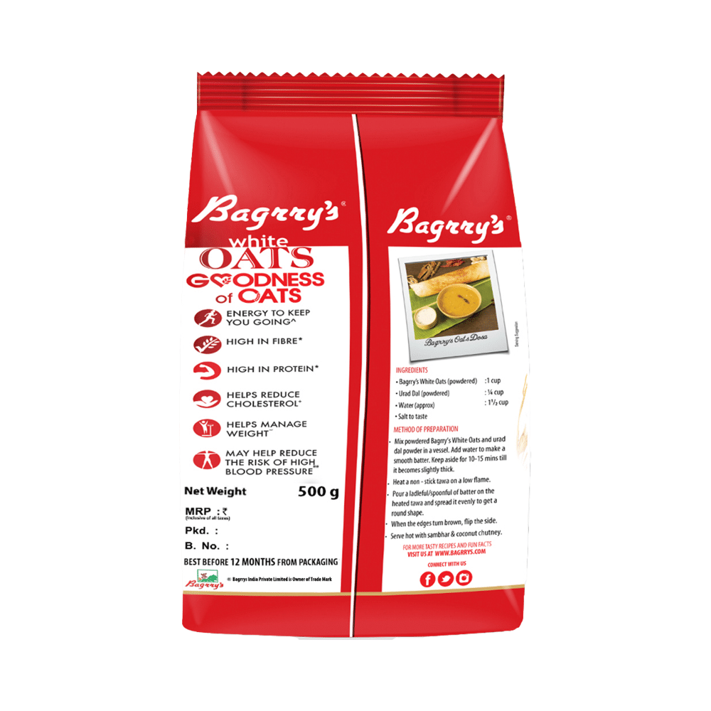 Bagrry's White Oats for Weight Management & Cholesterol Reduction - Image 2
