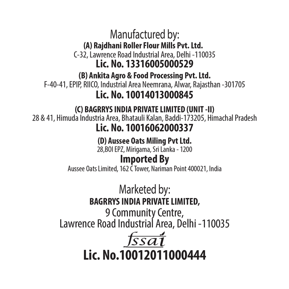 Bagrry's White Oats for Weight Management & Cholesterol Reduction - Image 5