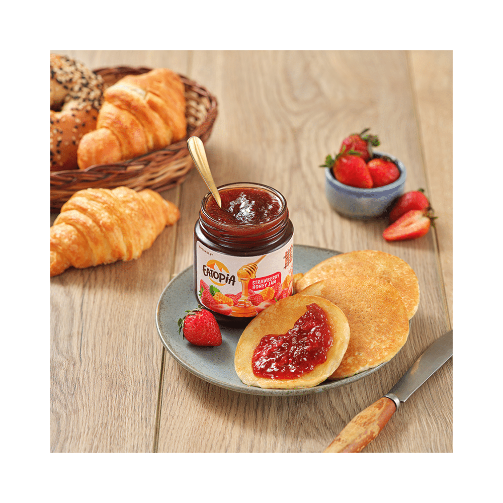 Eatopia Strawberry Honey Jam - Image 7