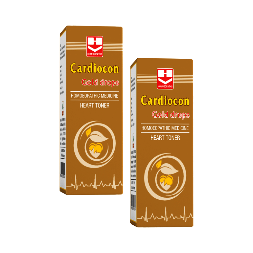 Homeopaths Cardiocon Gold Drop (30ml Each) - Image 1